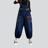 Y2k Baggy Damen Jeans Overall