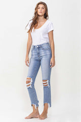 Lovervet Courtney Super High Rise Kick Flare Jeans in voller Größe