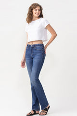 Vaqueros de tiro medio Rebecca de talla grande de Lovervet