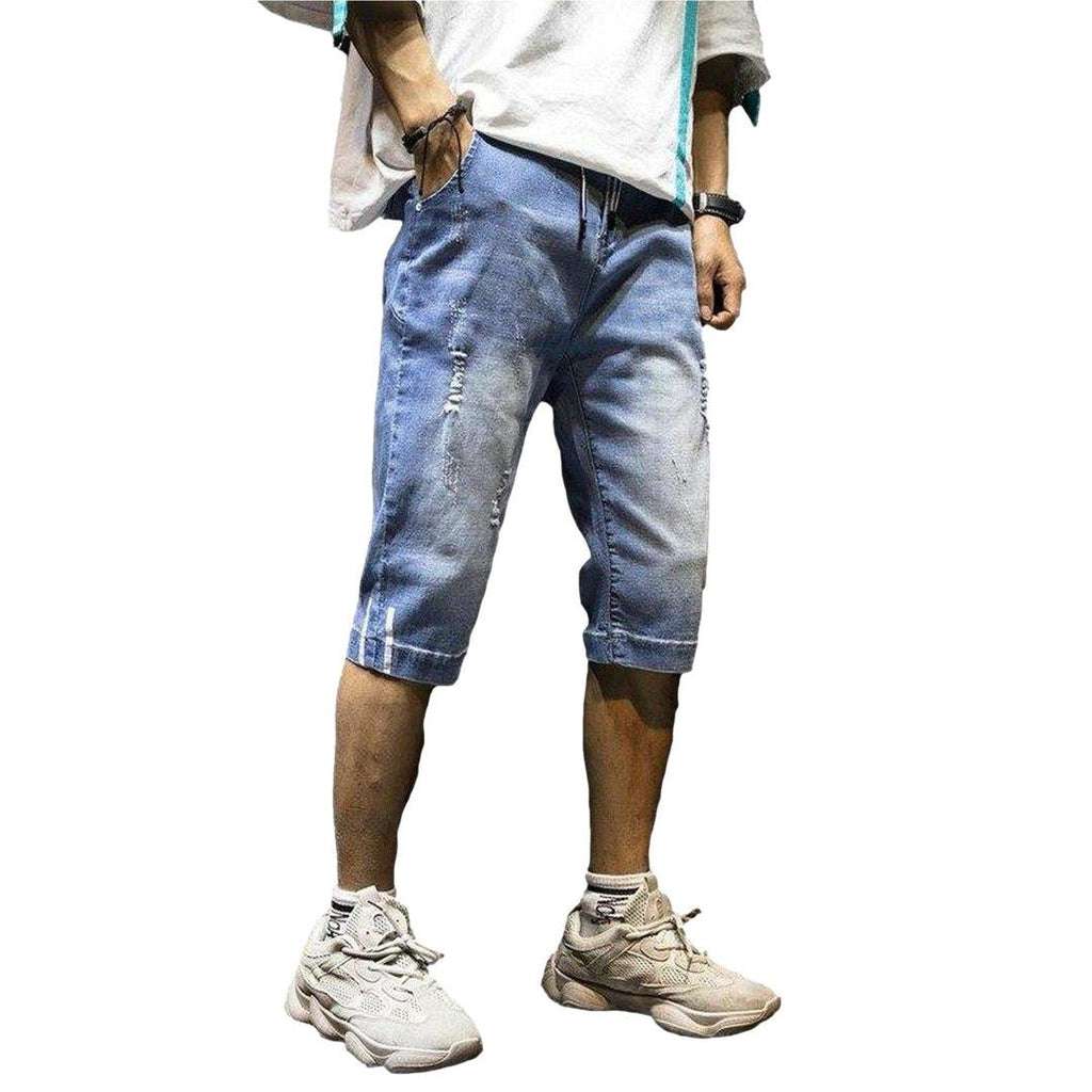 Knee length men s jeans shorts Rae Jeans