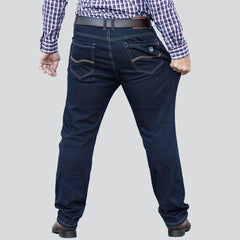 Marineblaue Jeans für Herren in großen Größen