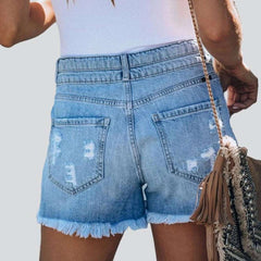 Modische zerrissene Shorts für Damen