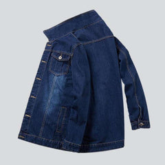 Dunkelblaue normale Herrenjacke