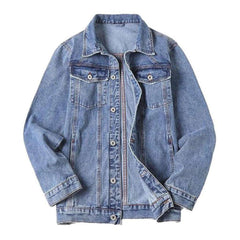 Casual regular men denim jacket