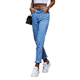 Vaqueros mom fit casuales para mujer