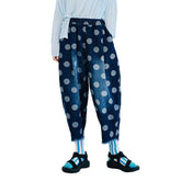 Baggy-Jeans mit Noppen