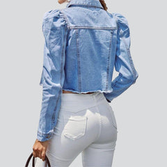 Chaqueta vaquera corta para mujer