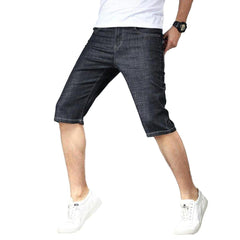 Slim fit men jeans shorts