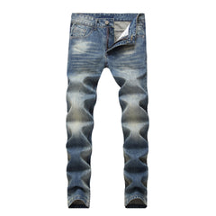 Two color leg men jeans