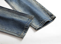 Two color leg men jeans