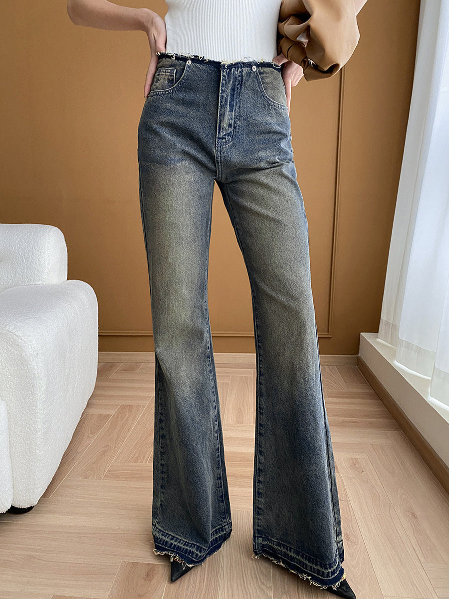 Vintage Denim Graceful Flare Jeans