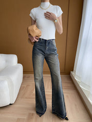 Vintage Denim Graceful Flare Jeans