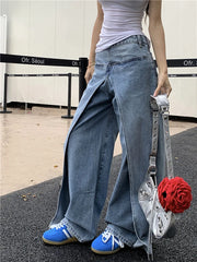 Two Wear Design Chic Vintage Mom Baggy Jeans