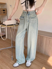 Vintage Baggy Wide Leg Streetwear Jeans