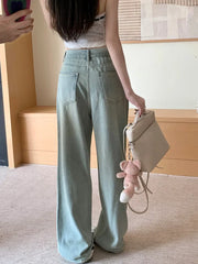 Vintage Baggy Wide Leg Streetwear Jeans