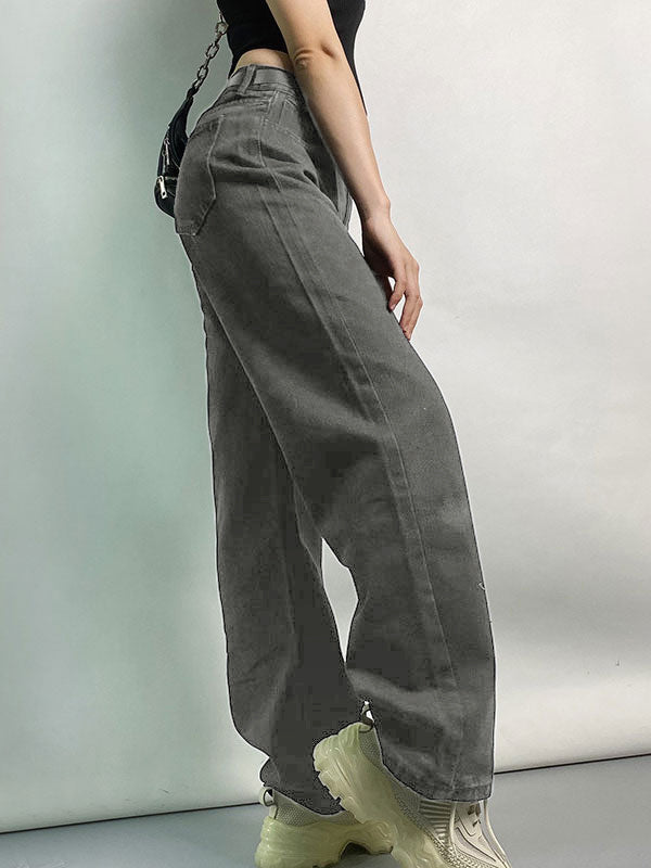 High Rise Boyfriend Jeans