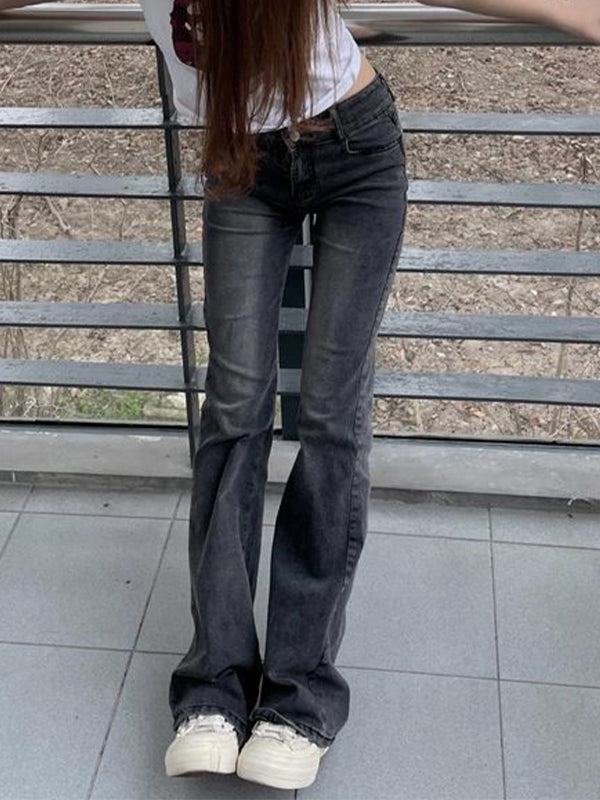 Vintage Ankle Flare Skinny Jeans