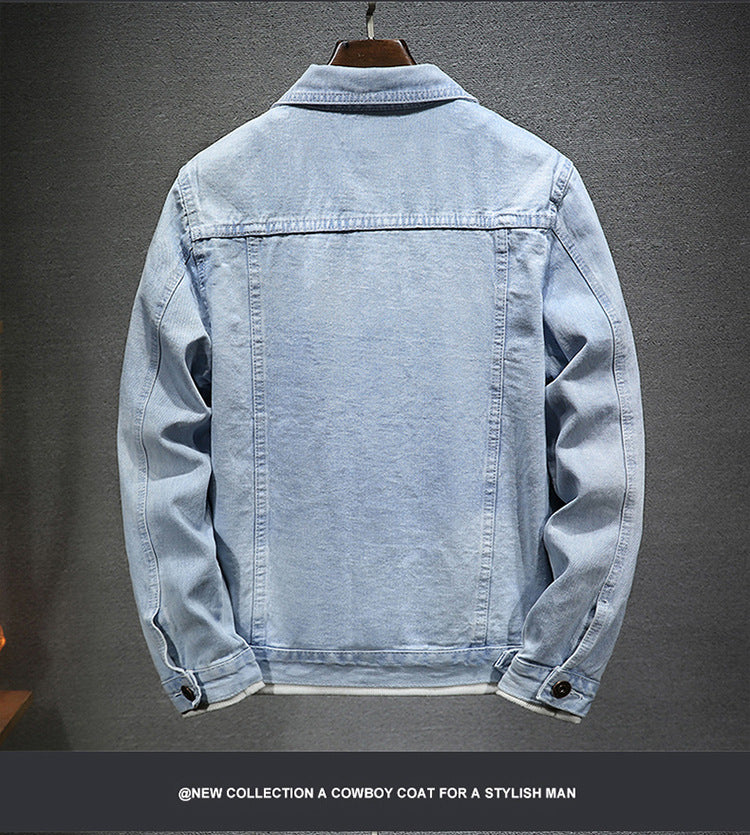 Classic men jean jacket