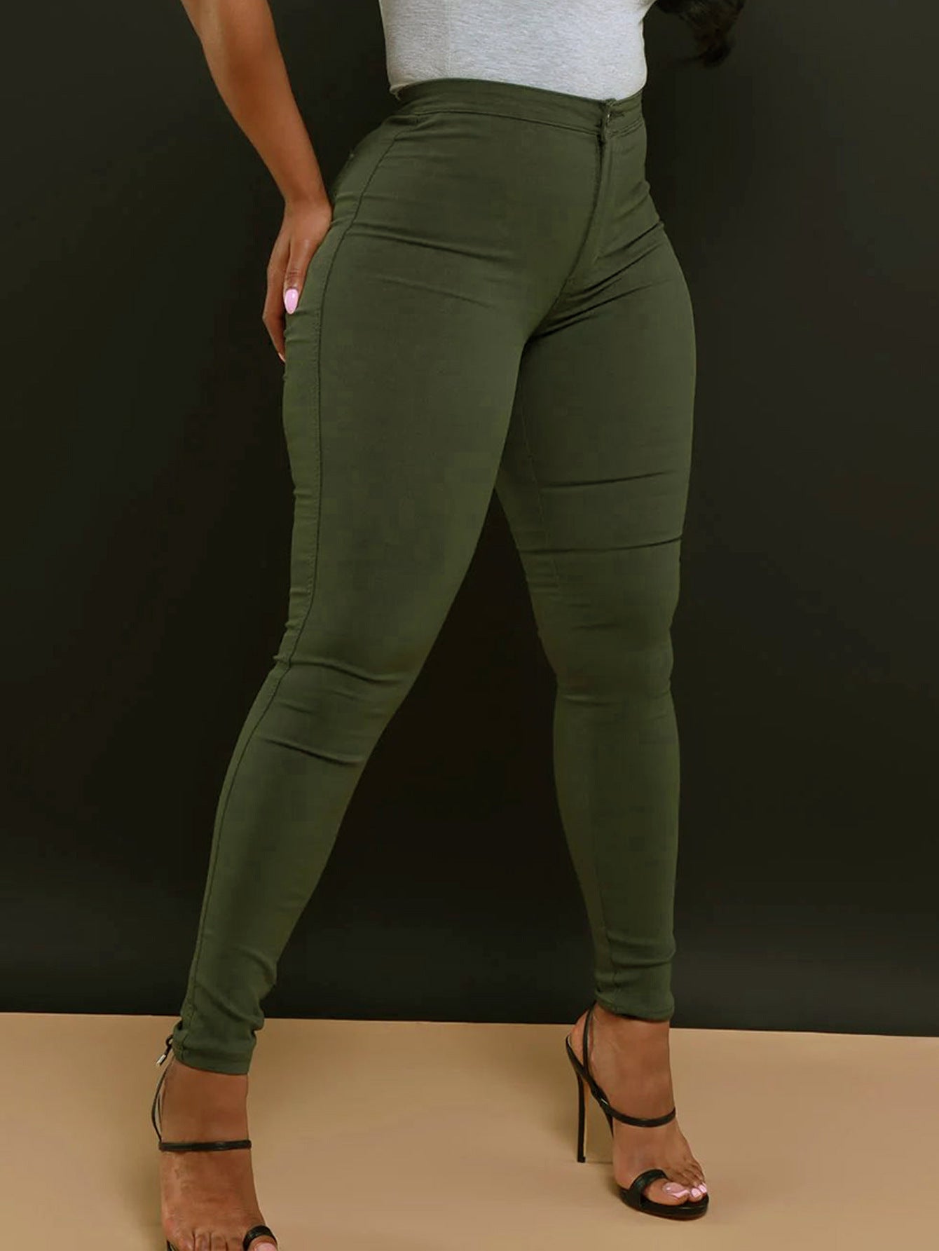 Skinny Candy Color Mid-Rise Jeans