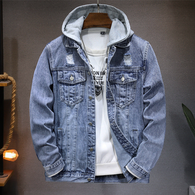 Classic men jean jacket