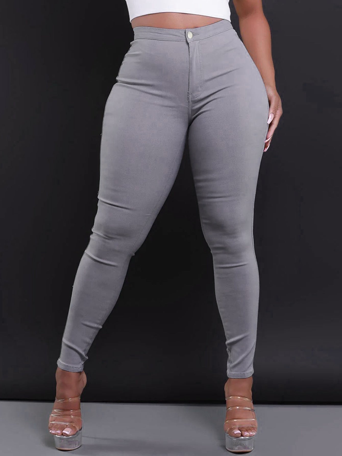 Skinny Candy Color Mid-Rise Jeans