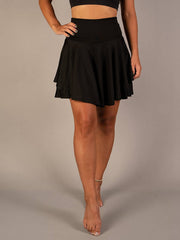 High-Waisted Anti-Glare Yoga Short skirt