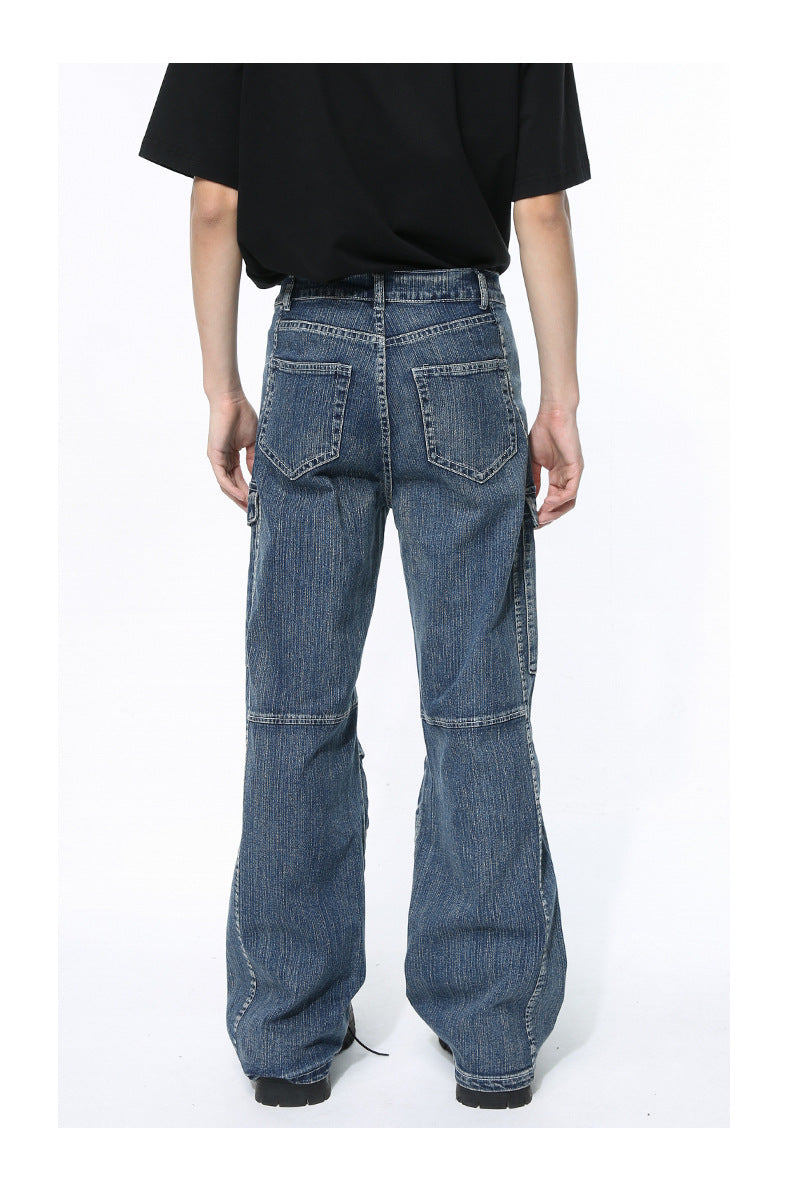 Carpenter stonewashed jeans for men