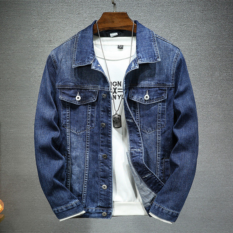 Klassische Herren Jeansjacke