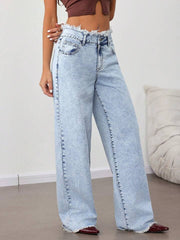 TEMU straight jeans