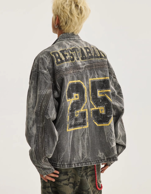 2k men denim jacket