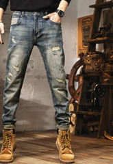 Aged Trendy Jeans für Herren