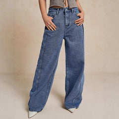 Loose Wide-Leg Jeans