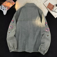 Loose Jacket Denim Jacket Top