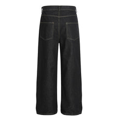 Loose Wide-Leg Jeans