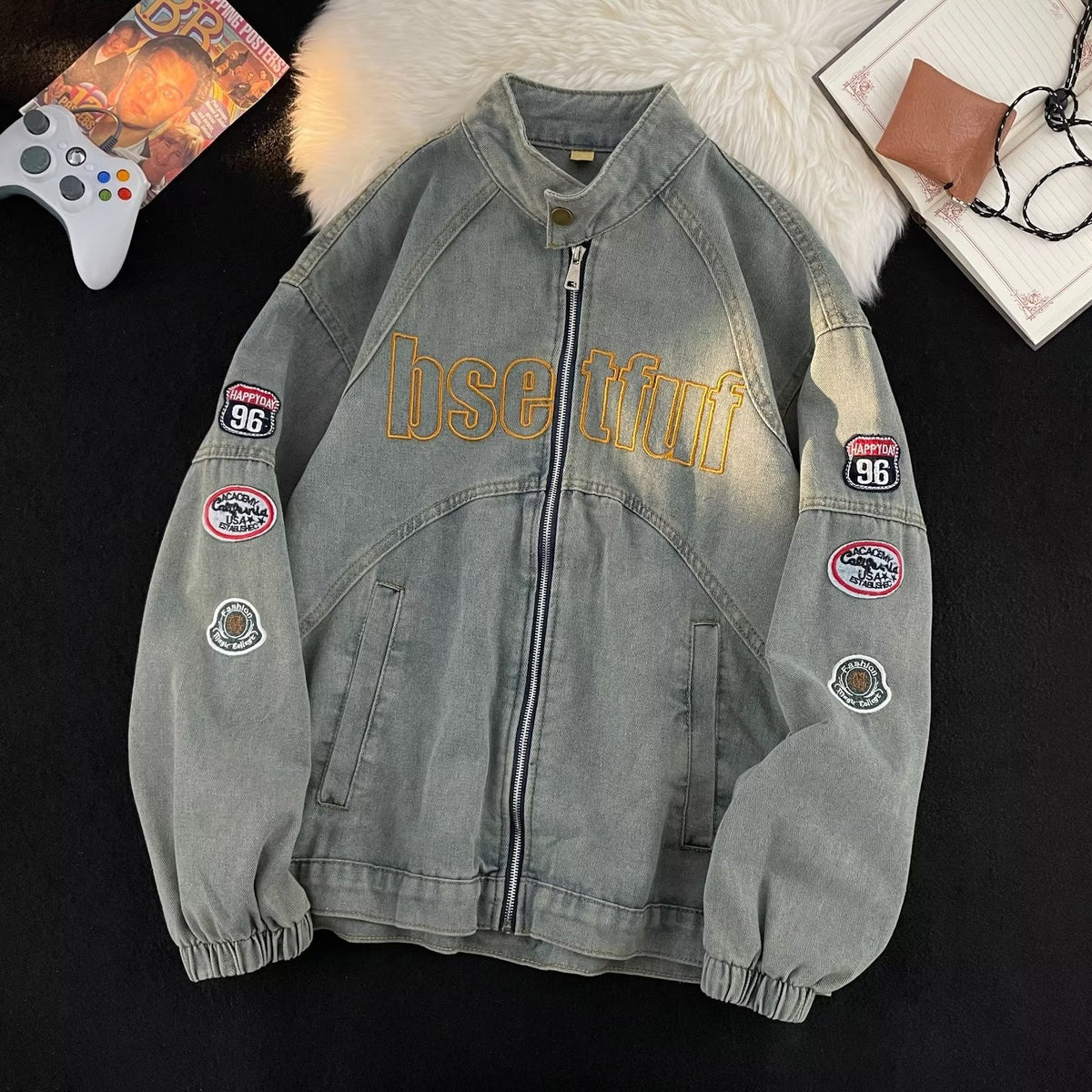 Loose Jacket Denim Jacket Top