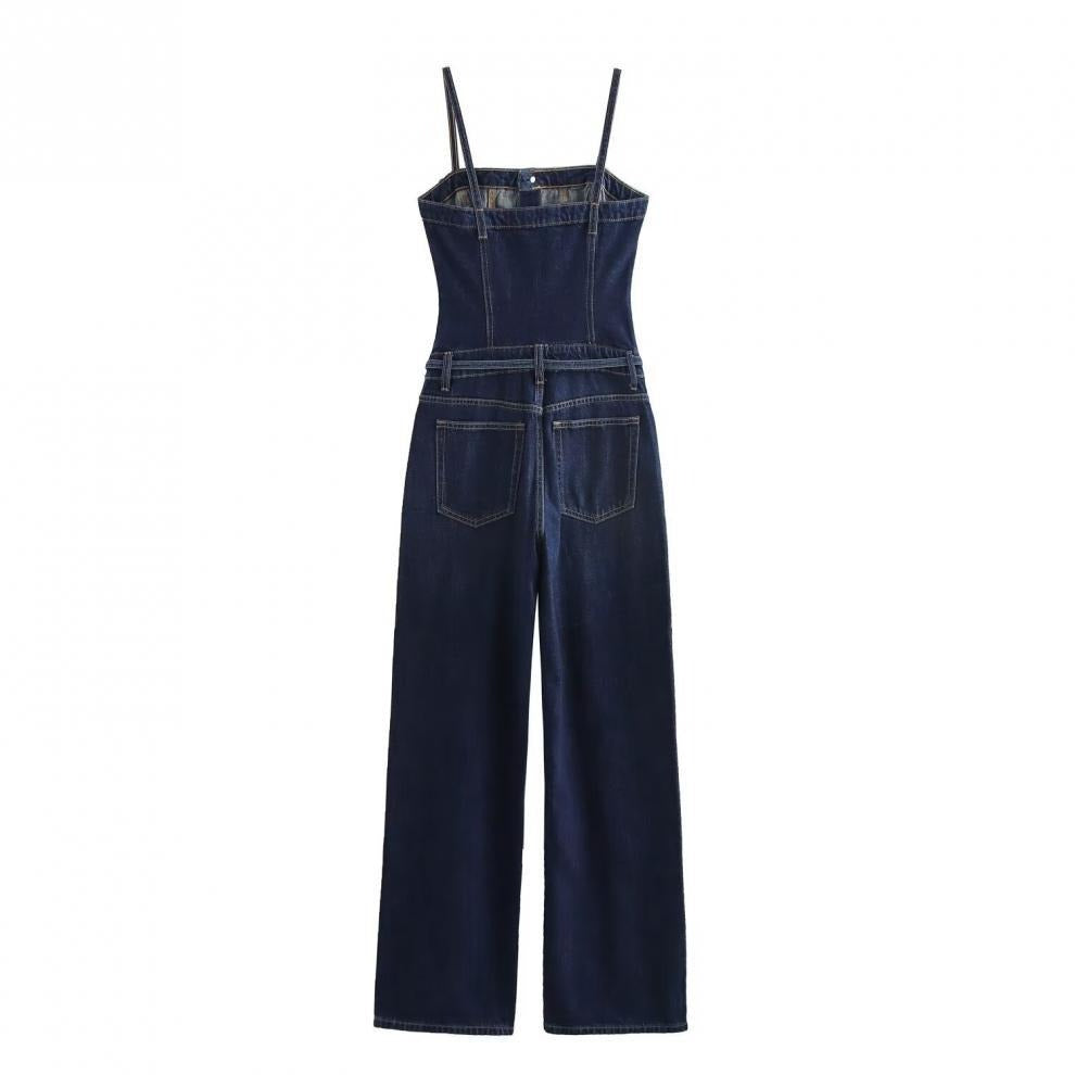 Peto vaquero de moda para mujer