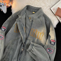 Loose Jacket Denim Jacket Top