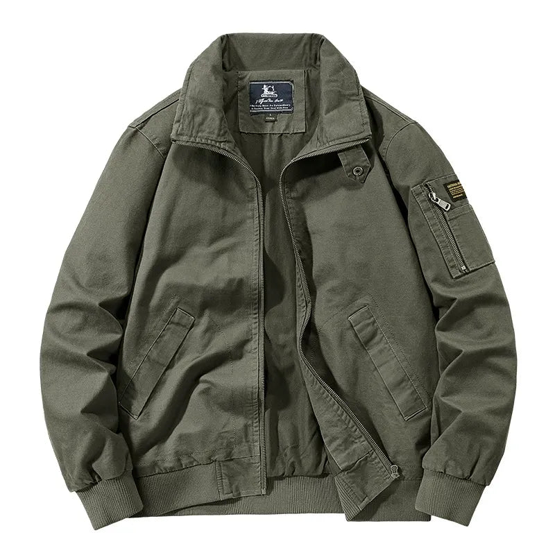 Bomber-Jeansjacke für Herren