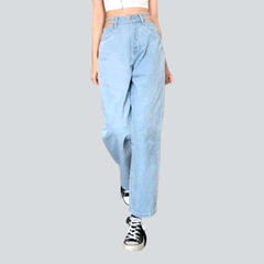 90s light wash jeans for ladies