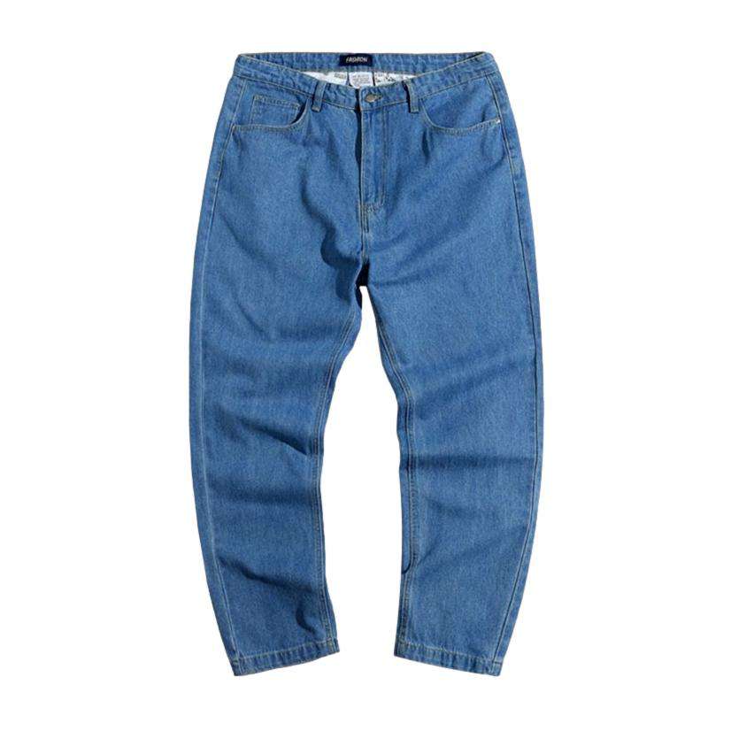 Lässige Baggy Herren Jeans