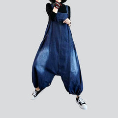 Baggy jean jumpsuit for women