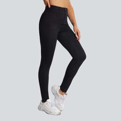 Schwarze Skinny-Jeans für Damen