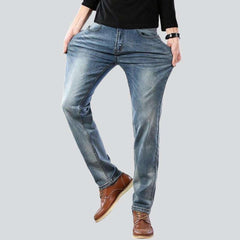 Blue casual jeans for men