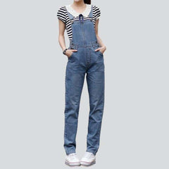 Blauer Damen Jeans Overall