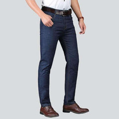 Dark blue slim fit jeans