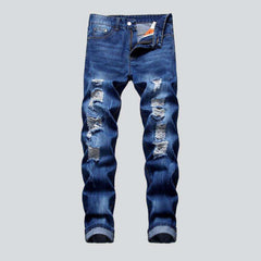 Distressed jeans for men