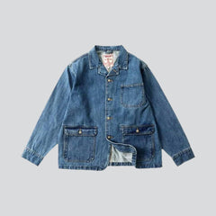 Fashion denim jacket for men