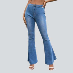 Fashion women boot cut jeans