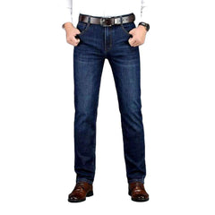 Business casual dark men jeans