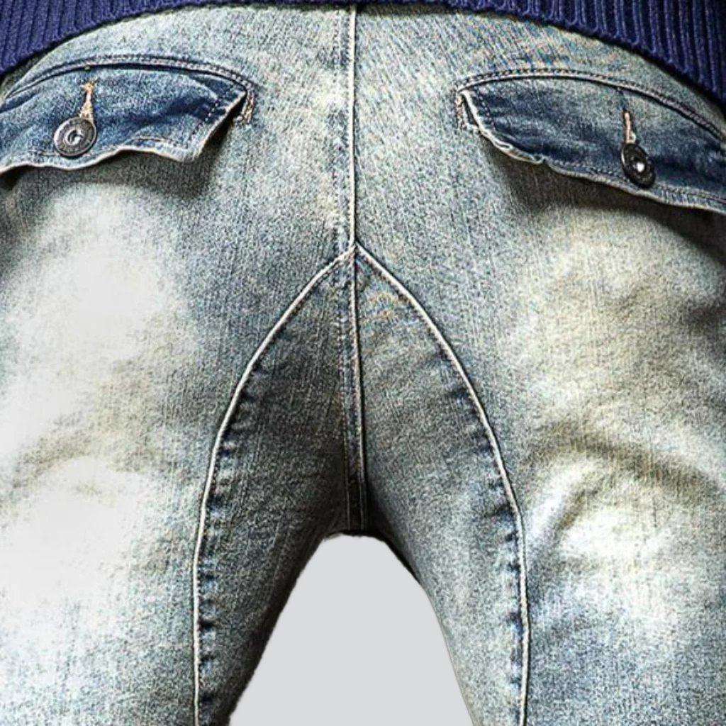 Aged Cargo Jeans für Herren